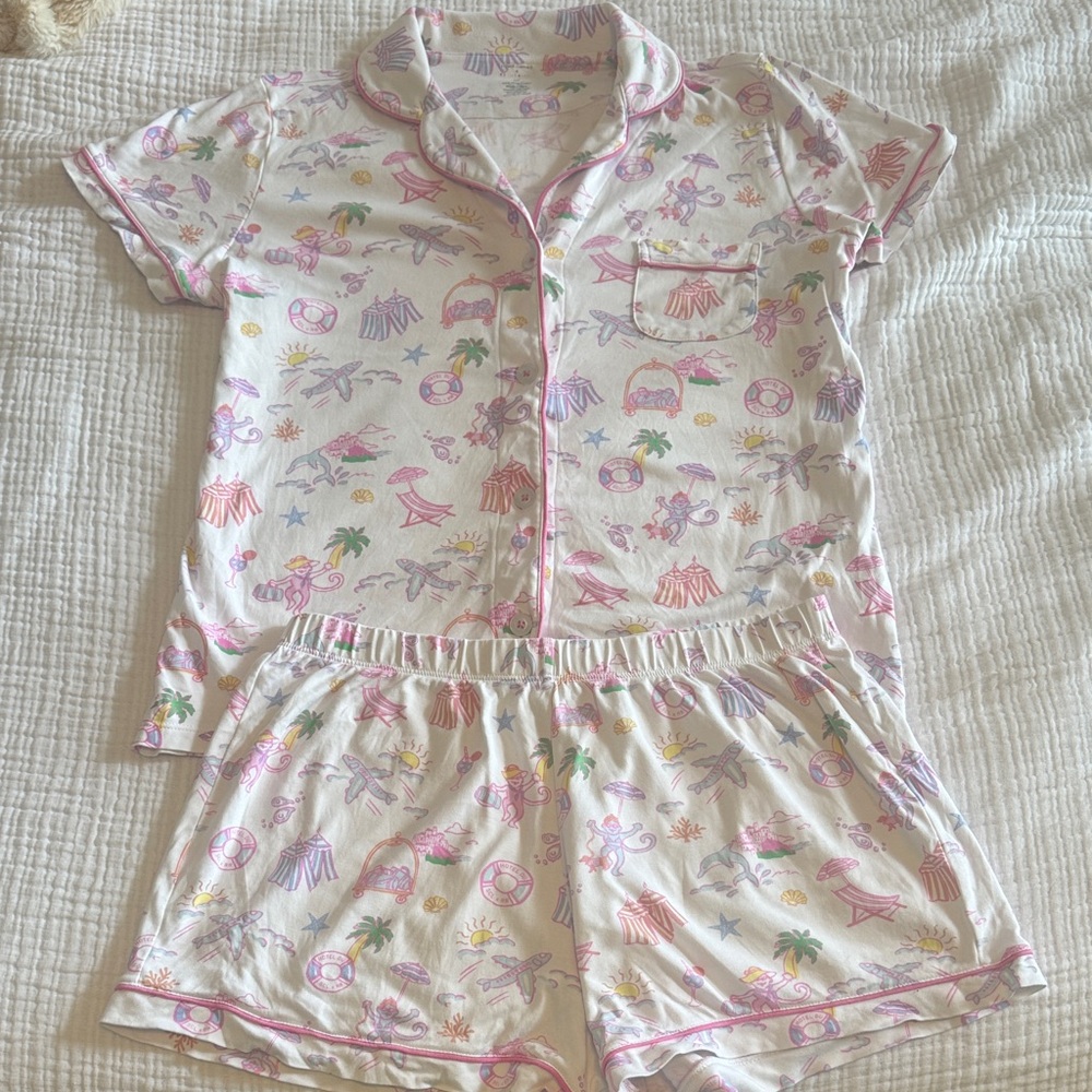 Stoney clover x Roller rabbit pajamas collab